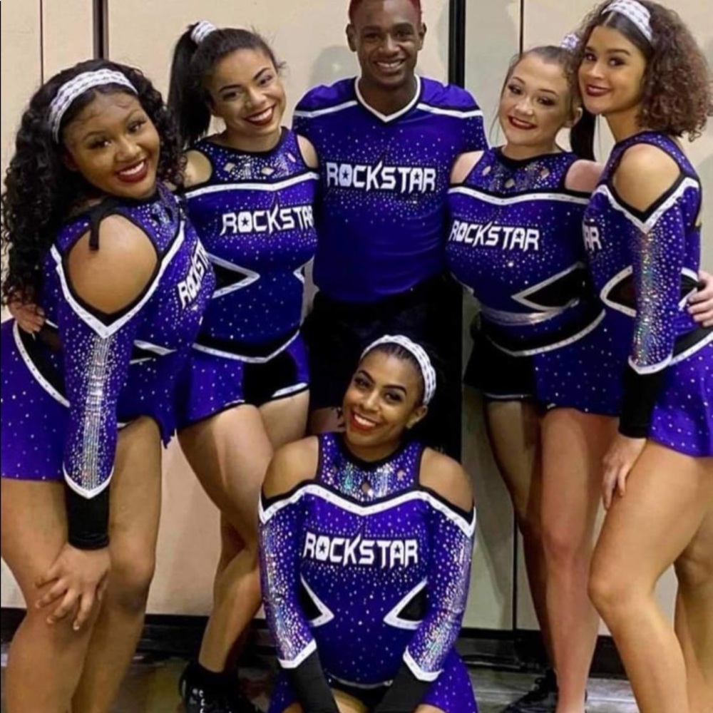 Rockstar cheer uniform - Picture 2 of 2